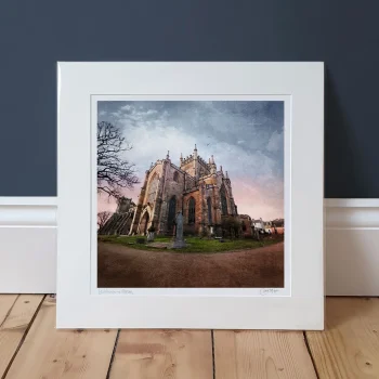 Dunfermline Abbey mounted print