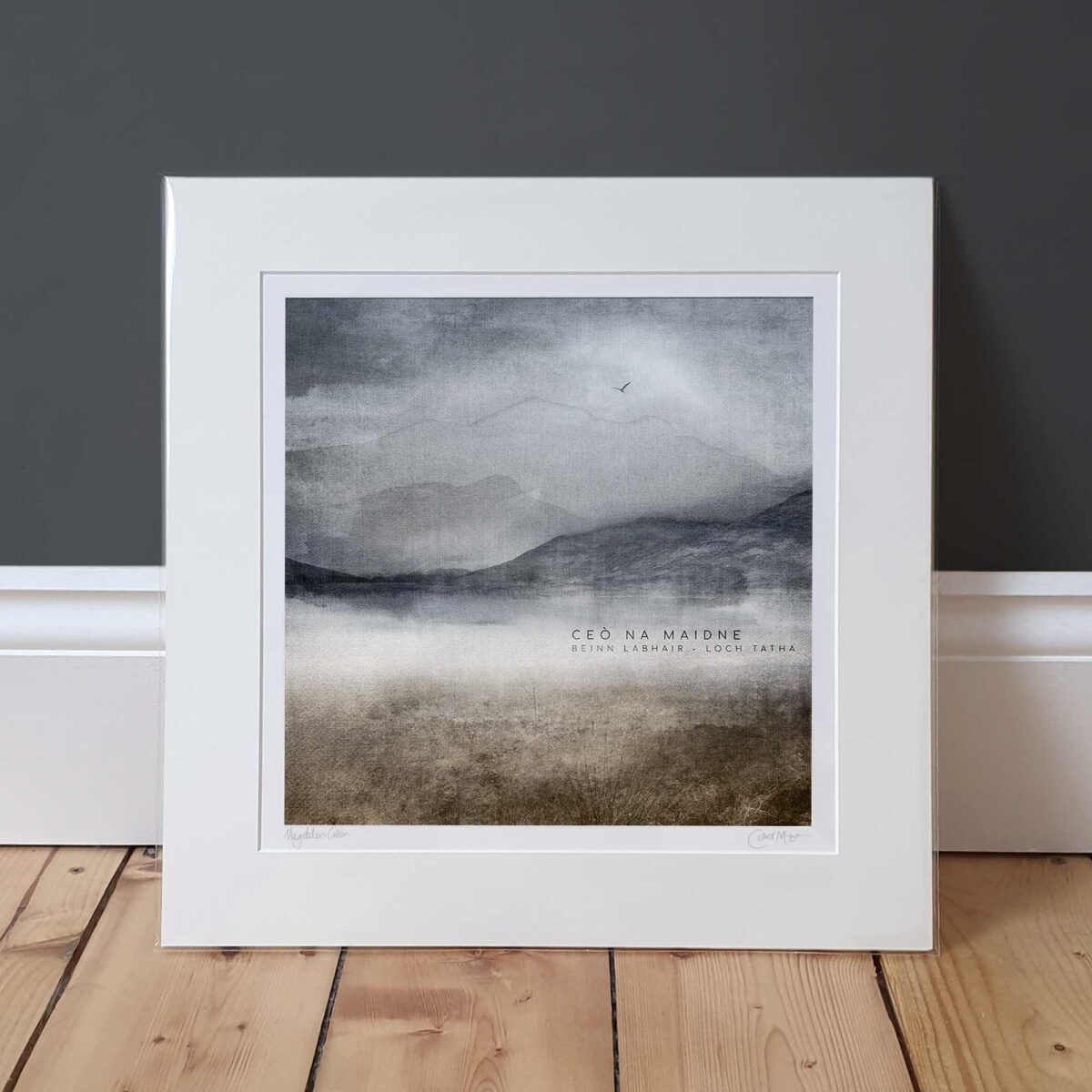 morning mist mounted small