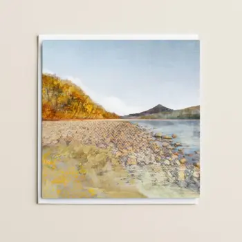 Schiehallion Munro Highland Perthsire artist greetings card by Carol McEwan
