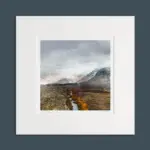 On the Way to Glencoe mounted art print by Carol McEwan.